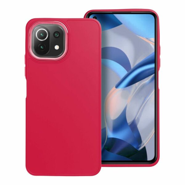 FRAME Case for Xiaomi Mi 11 Lite 5G / Mi 11 Lite LTE ( 4G ) / Mi 11 Lite NE magenta