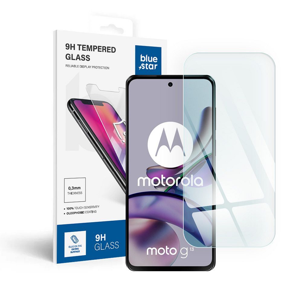 Tempered Glass Blue Star - Motorola G13