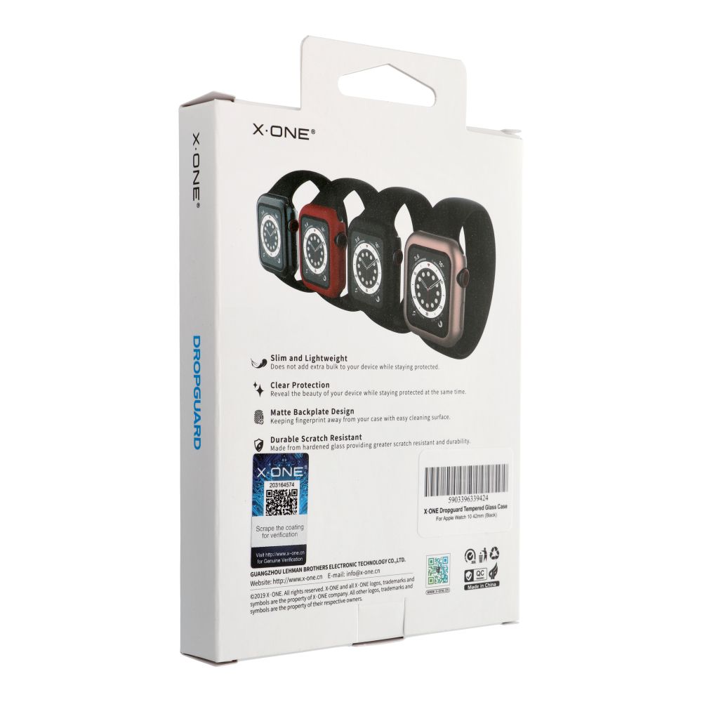 X-ONE Dropguard Case - for Apple Watch 10 42mm black