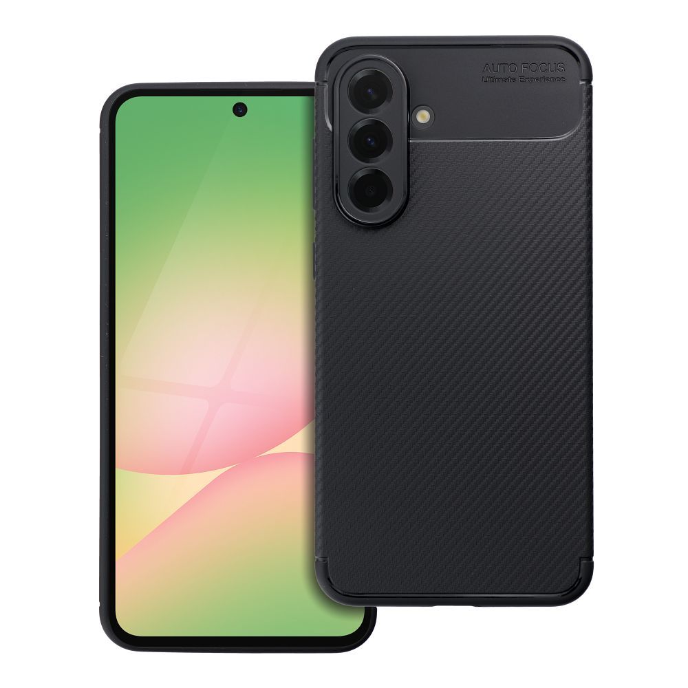 Case CARBON PREMIUM for SAMSUNG A56 5G black