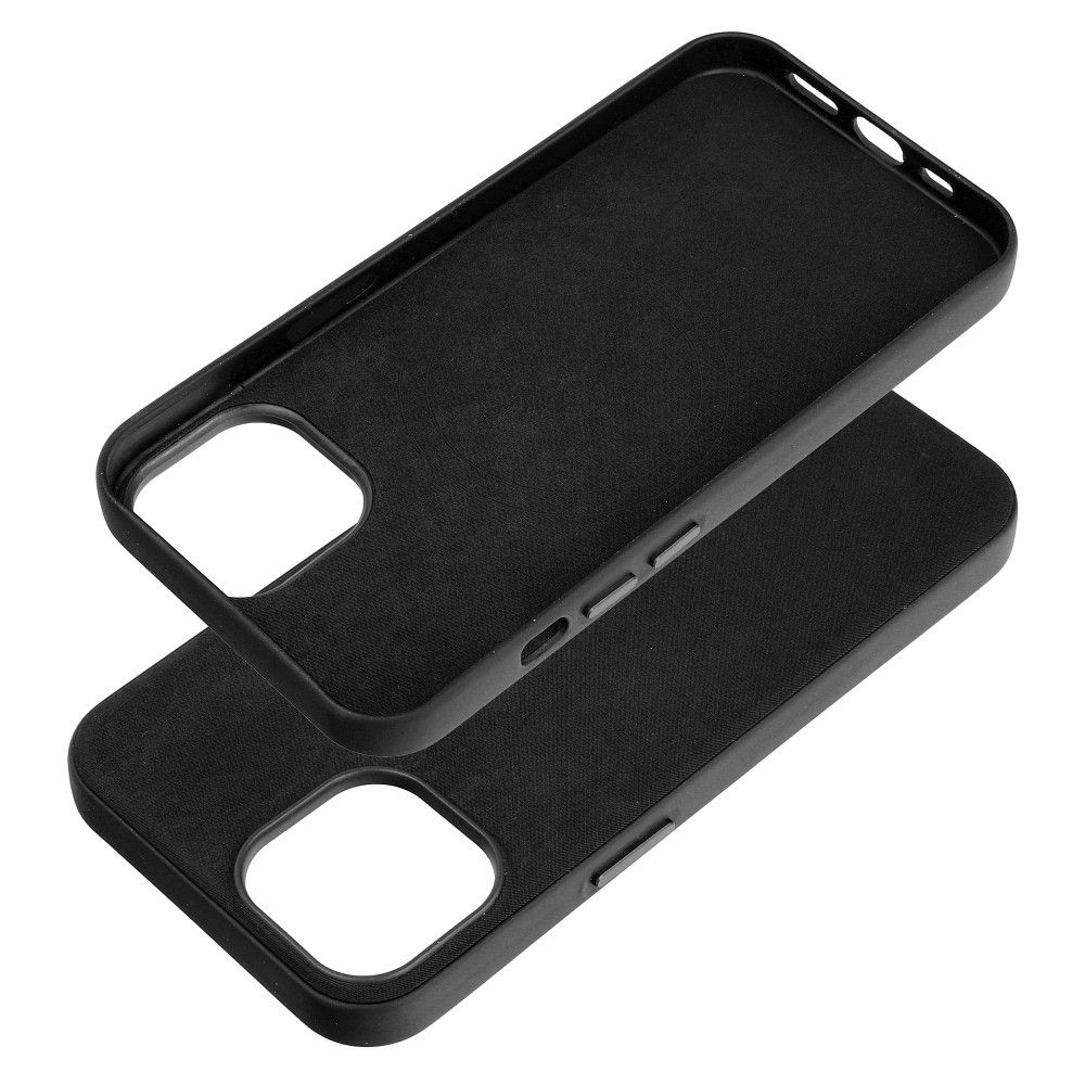 WOVEN MAG COVER case compatible with MagSafe for IPHONE 14 black