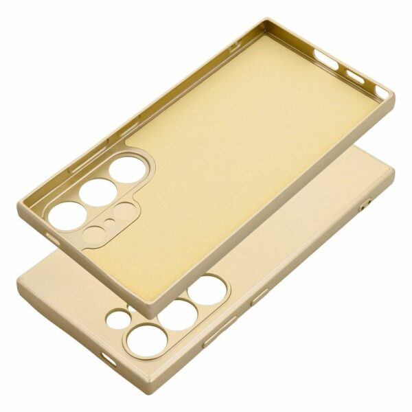 METALLIC Case for SAMSUNG S24 Ultra gold