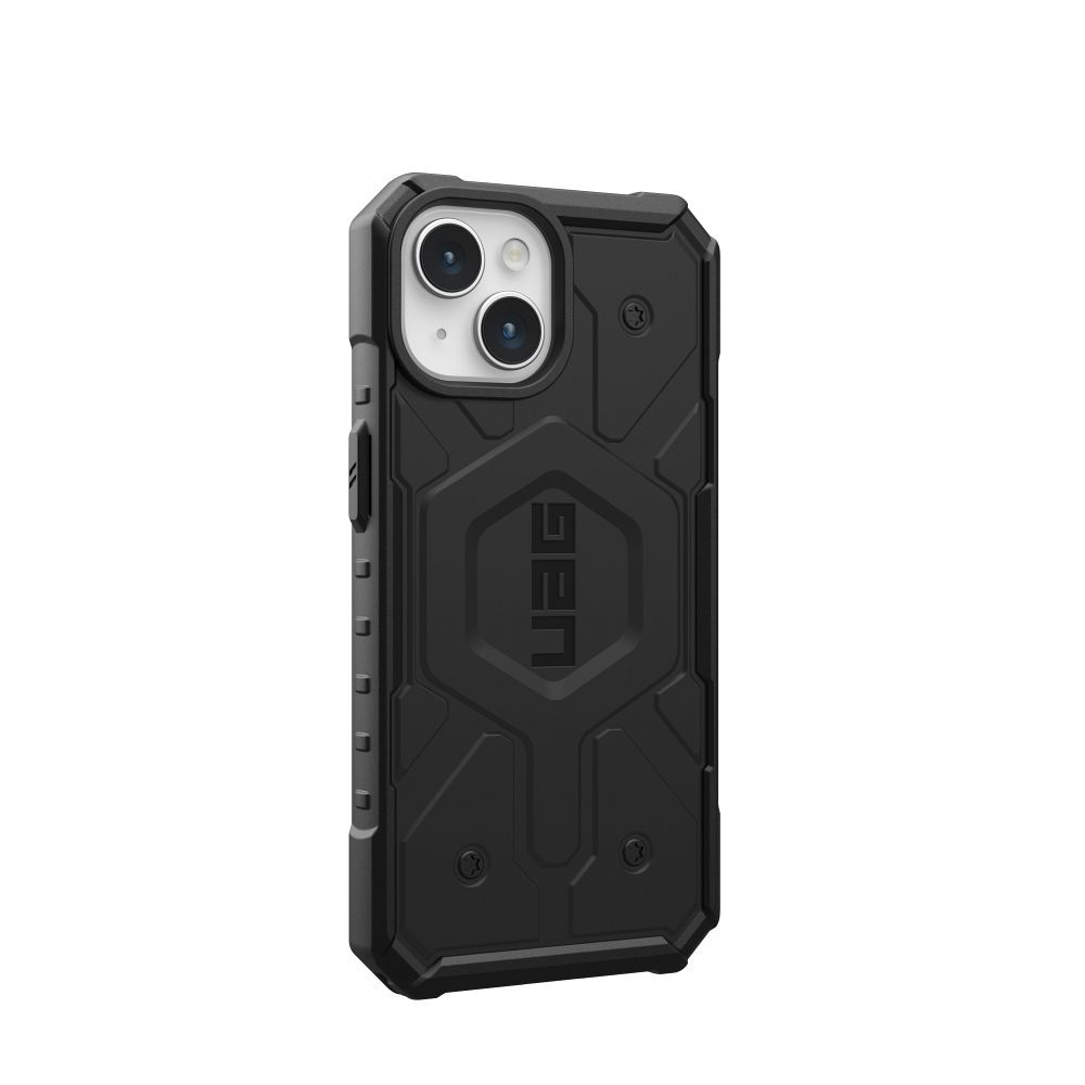 UAG Urban Armor Gear case PATHFINDER compatible with Magsafe for IPHONE 15 black