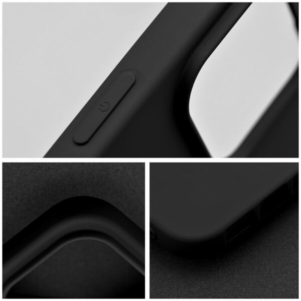 SILICONE case for IPHONE 13 black