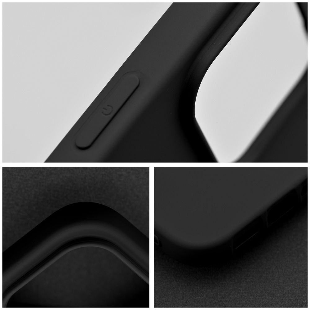 SILICONE case for IPHONE 13 black