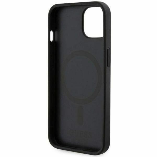 GUESS case for IPHONE 14 GUHMP14SHGCFSEK (MAG GCUBE) black