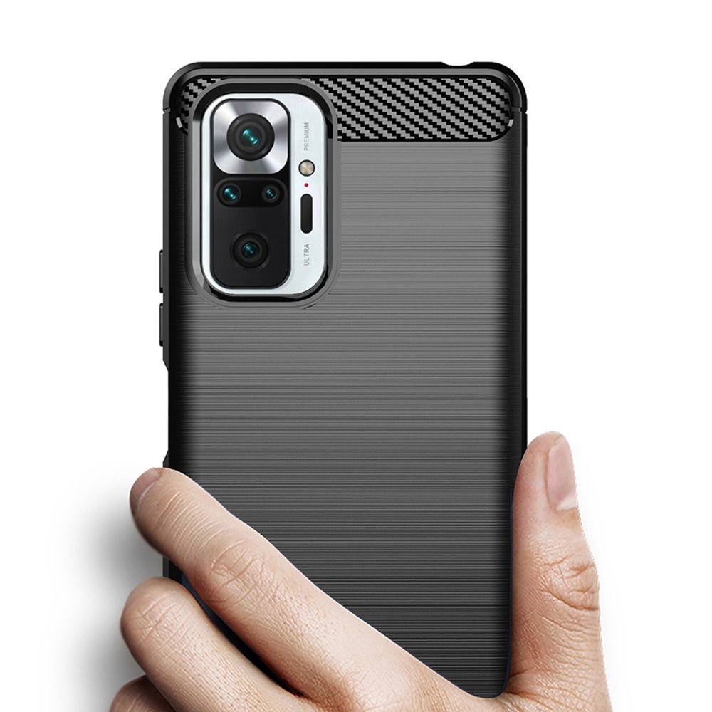 CARBON case for XIAOMI Redmi Note 10 5G black