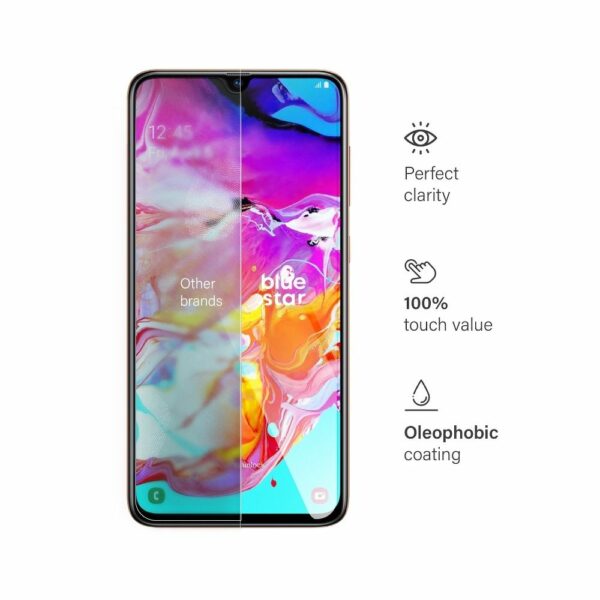 Tempered Glass Blue Star - SAMSUNG Galaxy A70