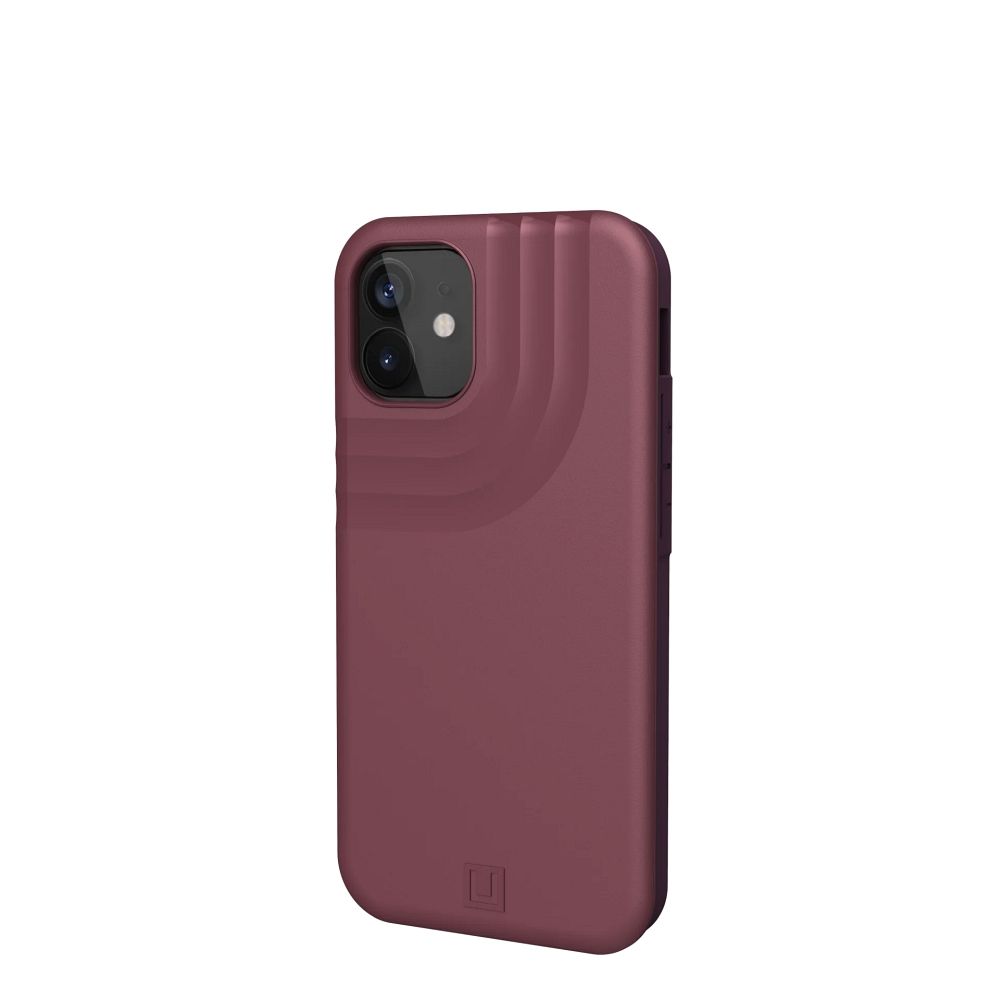 51bbf4dc48fc0c0157d07f35e80321cc UAG Urban Armor Gear case ANCHOR for IPHONE 12 Mini aubergine