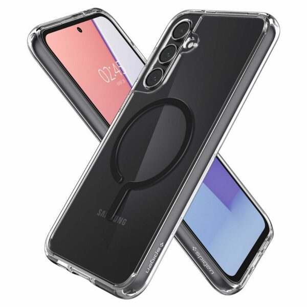 SPIGEN case ULTRA HYBRID Onetap Ring compatible with MagSafe SAMSUNG S23 FE black