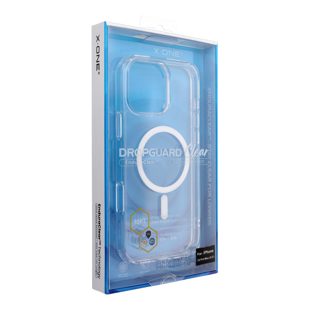 X-ONE Endura Clear Case (MagSafe compatible) - for Apple iPhone 16 Pro Max transparent