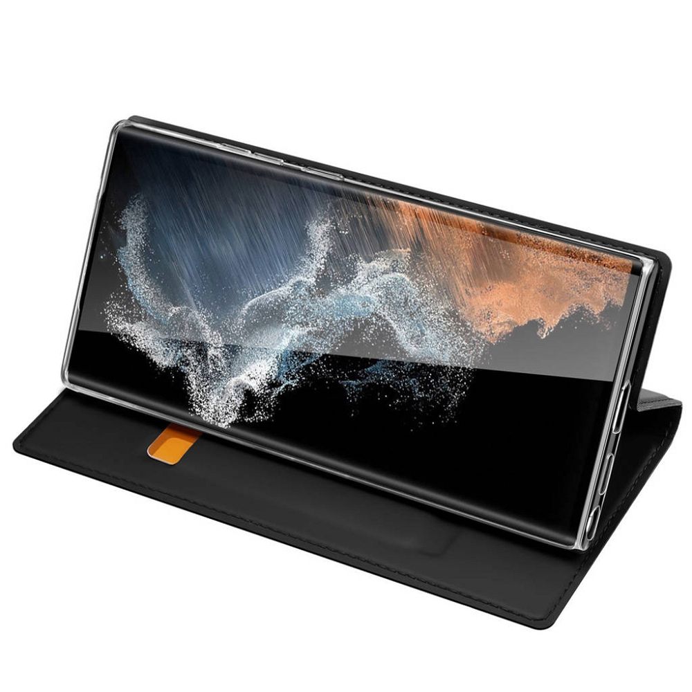 DUX DUCIS wallet case SKIN PRO for SAMSUNG S23 Ultra black