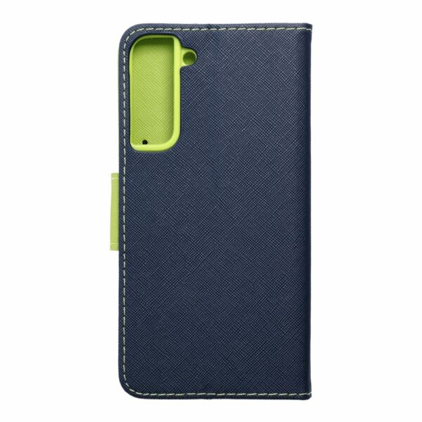 FANCY Book for SAMSUNG S22 Plus navy / lime