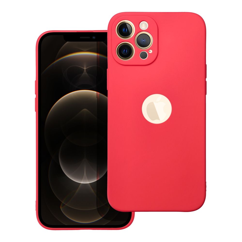 53707b8c2df70f193c6b1a44bb1b2ed4 SOFT case for IPHONE 12 Pro Max red