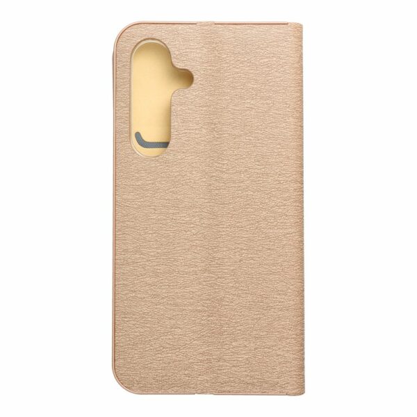 LUNA Book Gold for SAMSUNG S25 gold