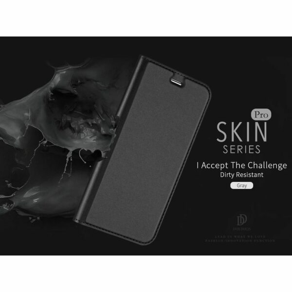 DUX DUCIS wallet case SKIN PRO for SAMSUNG A15 5G black