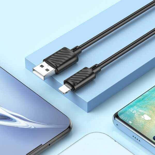 HOCO cable USB A to Lightning 2,4A X88 1 m black