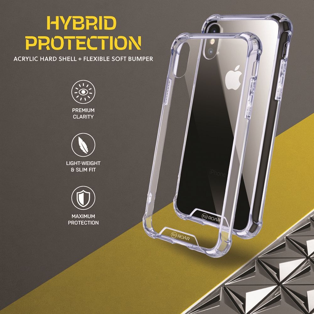 542f3b1a7a9d9ba43eac2d30f74929f7 ROAR case ARMOR JELLY for XIAOMI Redmi Note 14 Pro 5G transparent