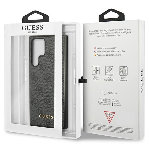 GUESS case for SAMSUNG S24 Ultra GUHCS24LG4GFGR (Classic logo) black
