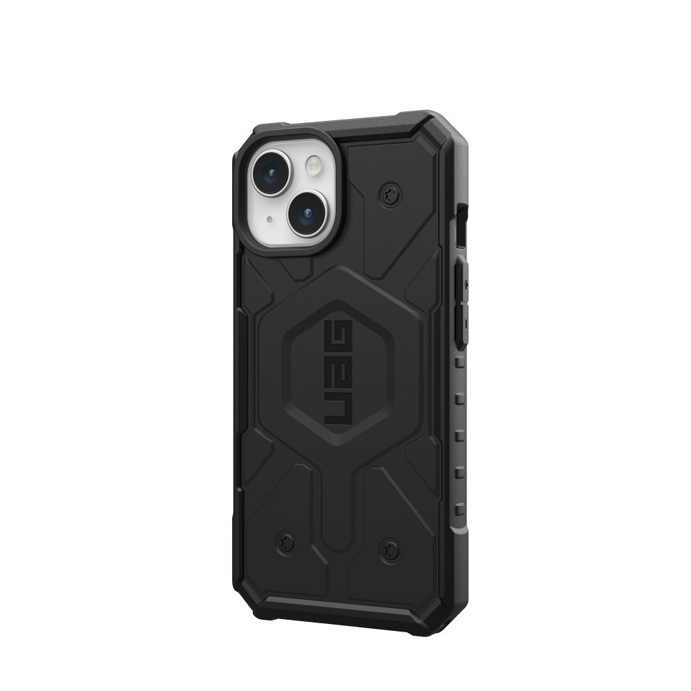 UAG Urban Armor Gear case PATHFINDER compatible with Magsafe for IPHONE 15 black