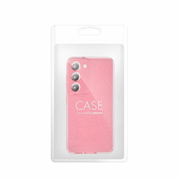 CLEAR CASE 2 mm BLINK for SAMSUNG S24 Plus pink