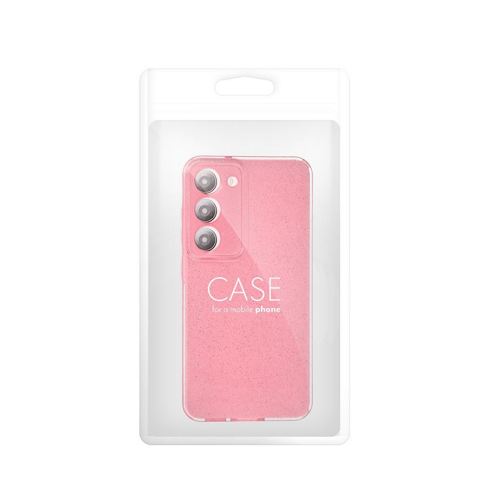 CLEAR CASE 2 mm BLINK for SAMSUNG S24 Plus pink
