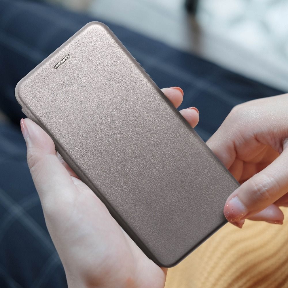 ELEGANCE book case for HUAWEI P Smart 2021 grey
