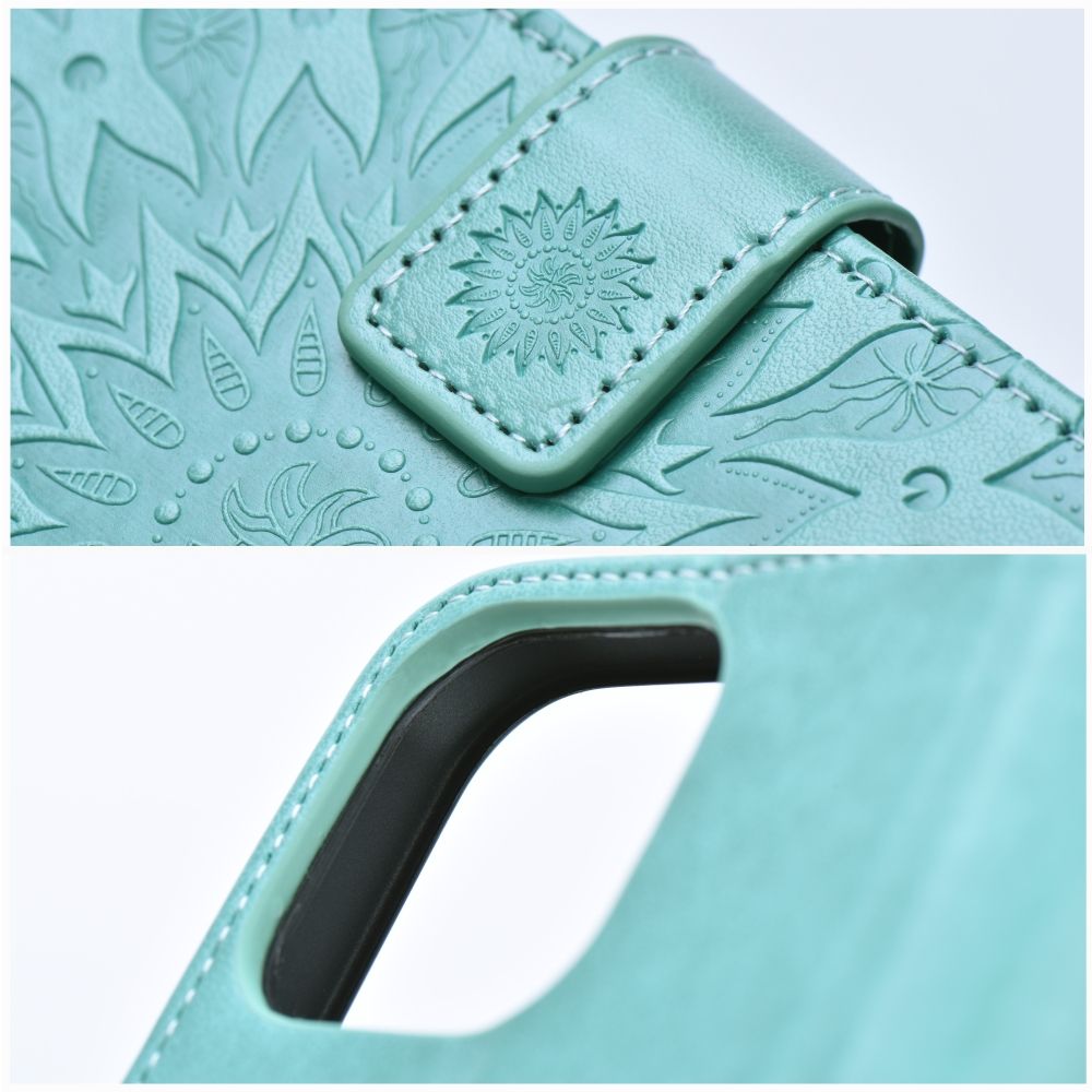 MEZZO Book case for SAMSUNG A13 5G / A04S mandala green