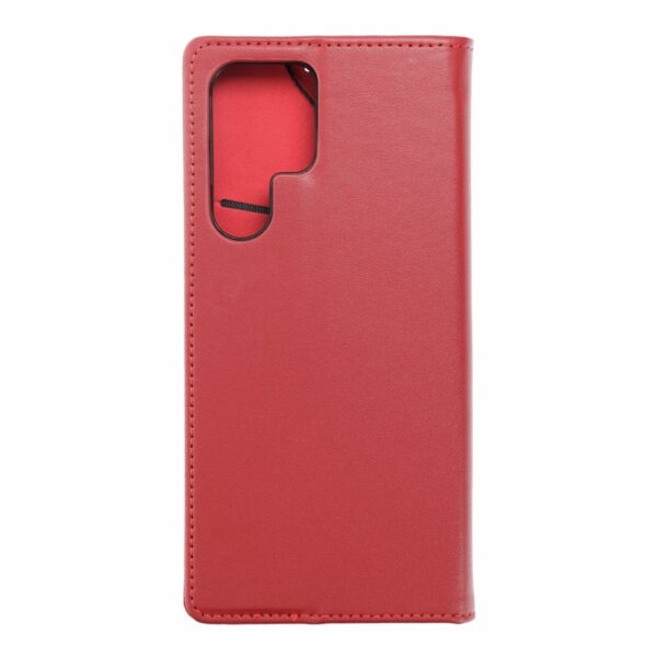 SMART PRO Book leather case for SAMSUNG S22 Ultra claret