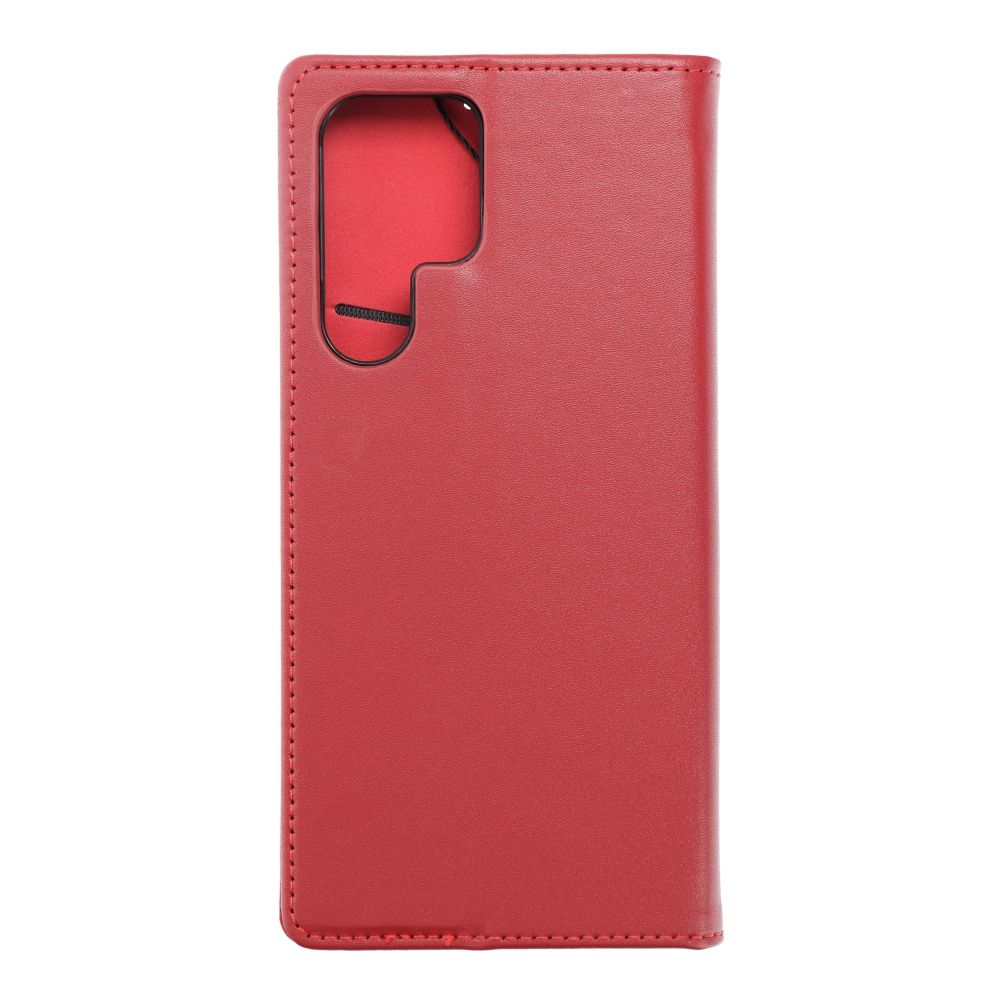 SMART PRO Book leather case for SAMSUNG S22 Ultra claret
