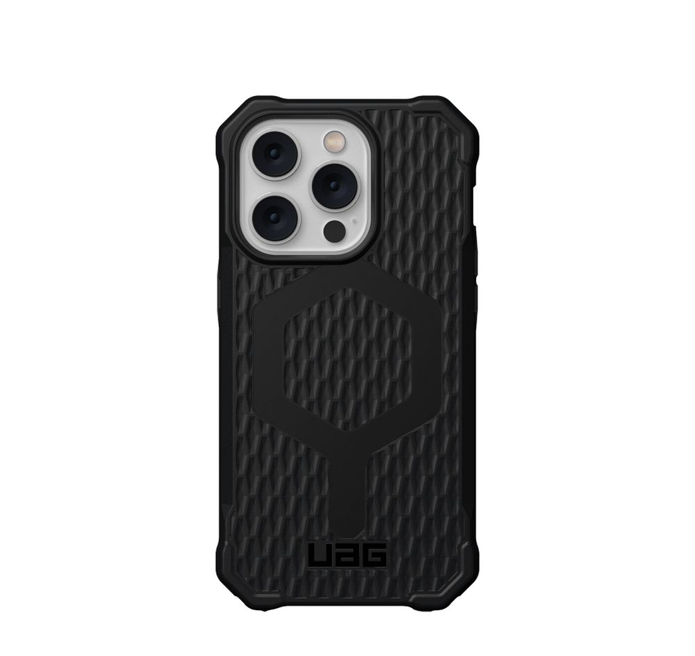 UAG Urban Armor Gear case ESSENTIAL ARMOR compatible with MagSafe for IPHONE 14 Pro Max black