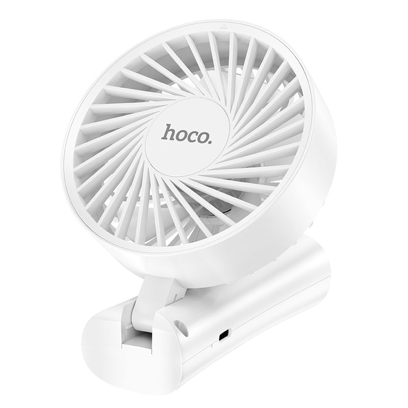 HOCO portable handheld fan HX20 white