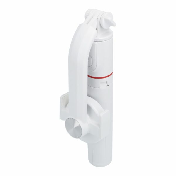 Selfie stick with wireless remote control tripod compatible with MagSafe SSTR-C09 white