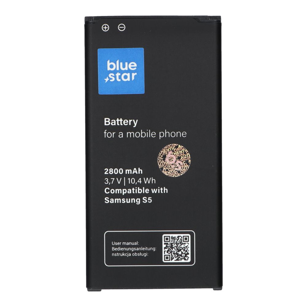 56722f84b9d7cb90c6c4669560631b44 BLUE STAR PREMIUM battery for SAMSUNG S5 2800 mAh