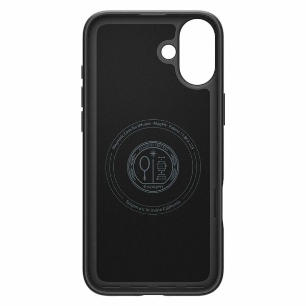SPIGEN case THIN FIT MAG compatible with MagSafe for IPHONE 16 Plus black