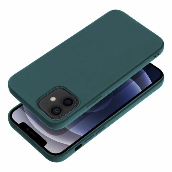 MATT case for IPHONE 12 dark green