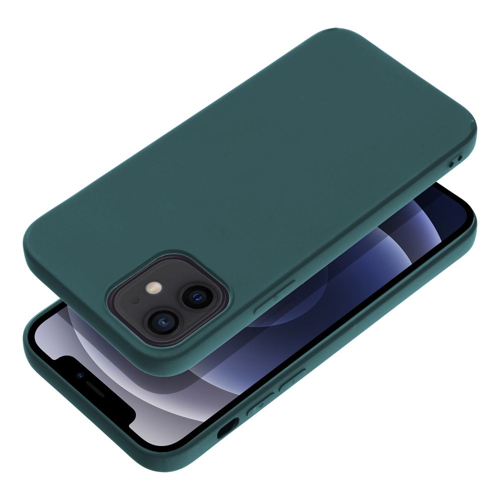 MATT case for IPHONE 12 dark green