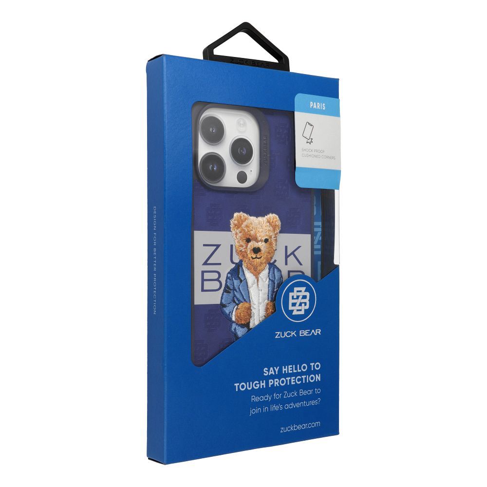 ZUCK BEAR case PARIS GENTLEMAN for IPHONE 16 Pro Max suit