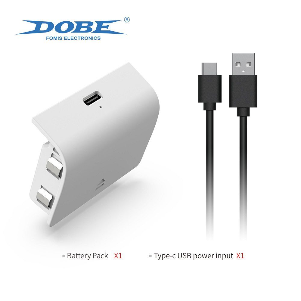 56e7952a0ccf4cf9d01ddbacff4a3bee Gamepad battery pack for XBOX Series X / S 800mAh TYX -2610B white