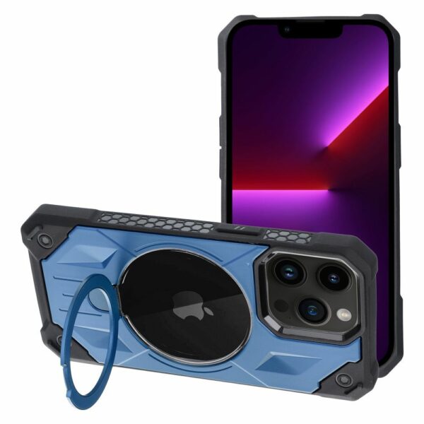 ARMOR MAG COVER case compatible with MagSafe for IPHONE 13 Pro Max blue