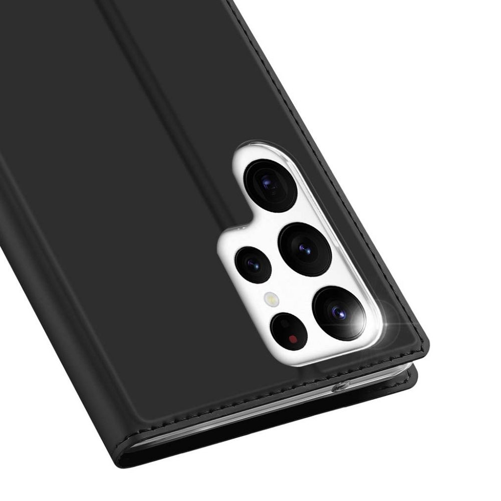 DUX DUCIS wallet case SKIN PRO for SAMSUNG S23 Ultra black