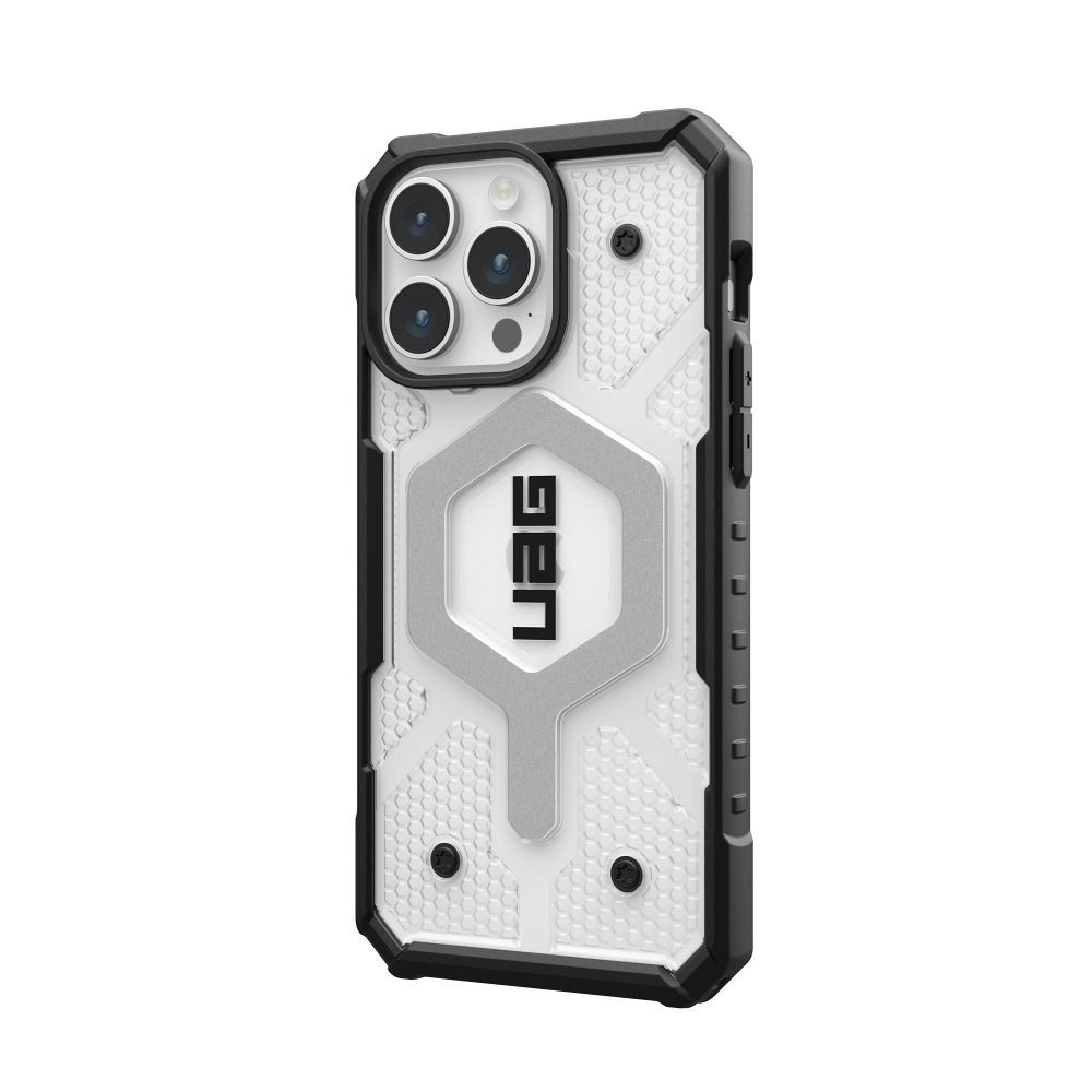 UAG Urban Armor Gear case PATHFINDER compatible with Magsafe for IPHONE 15 Pro Max ice
