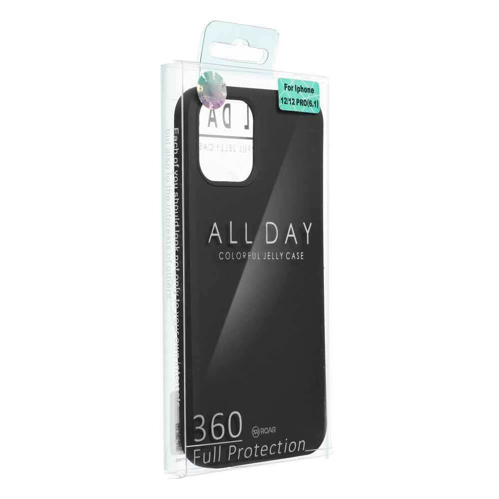 5780473fd7ef4688457a582a4f9a31f1 ROAR case COLORFUL JELLY for IPHONE 15 black