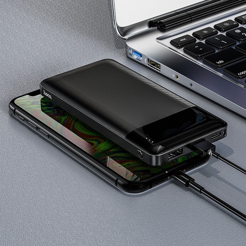 HOCO powerbank 10000 mAh 2A J72 black
