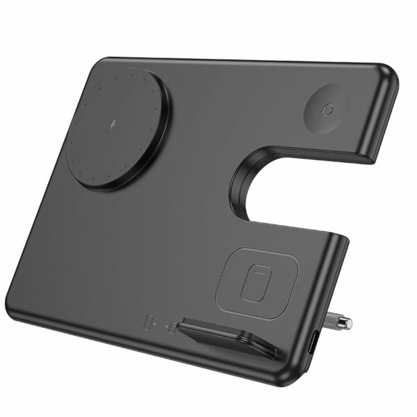 HOCO wirelles charger 3in1 compatible with Apple Watch 15W CQ1 black