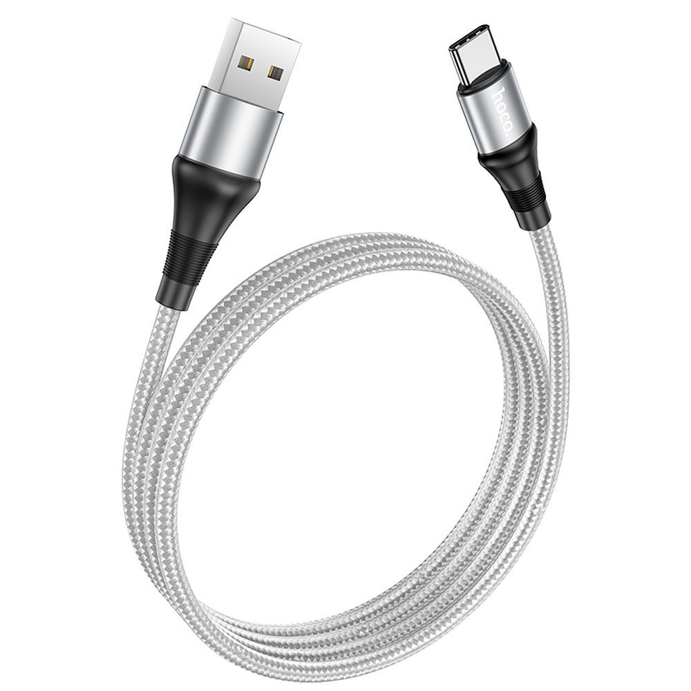 HOCO cable USB A do Type C 3A X50 1 m gray