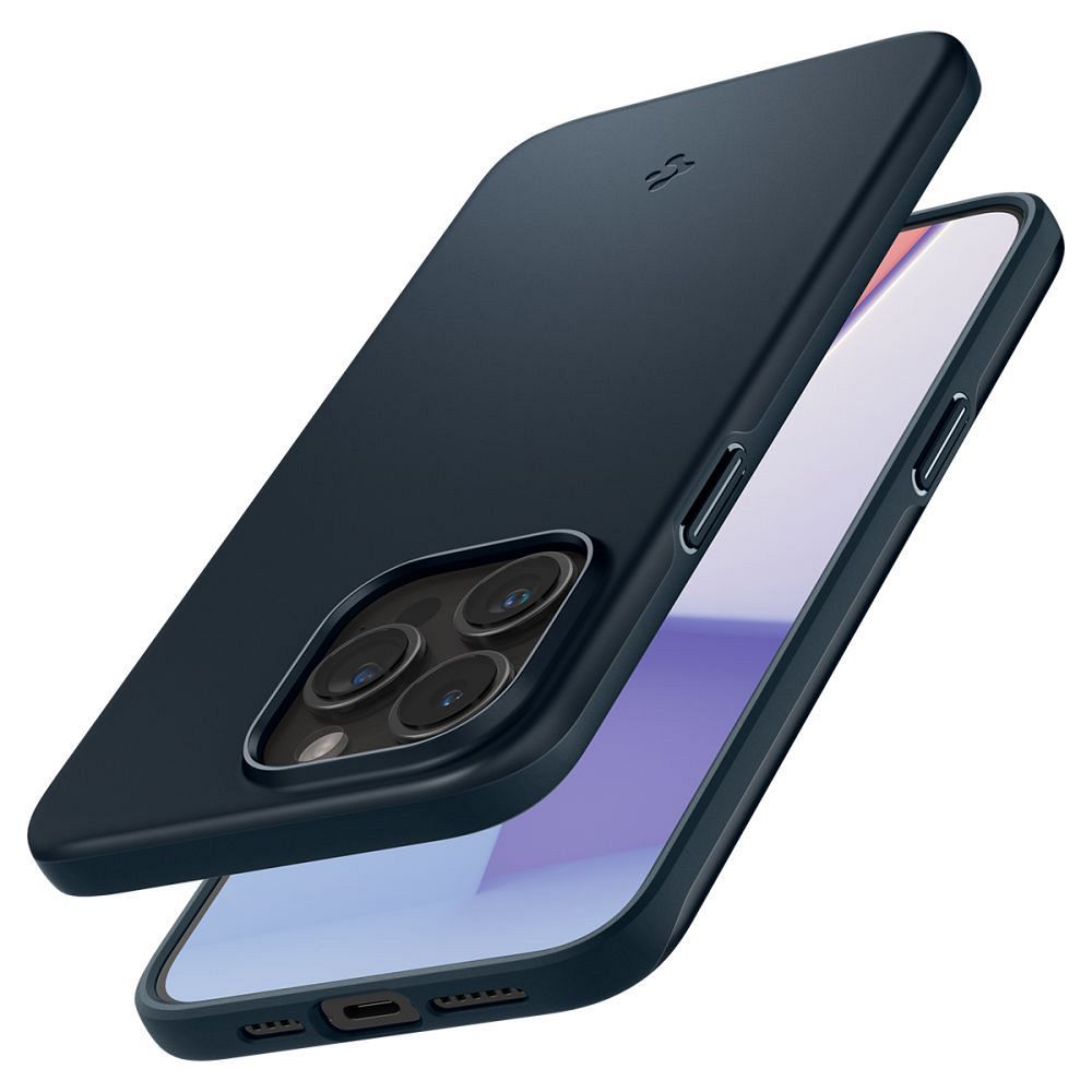 SPIGEN case THIN FIT for IPHONE 15 Pro Max metal slate