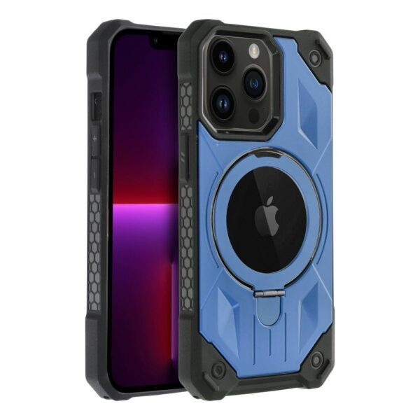 ARMOR MAG COVER case compatible with MagSafe for IPHONE 13 Pro Max blue