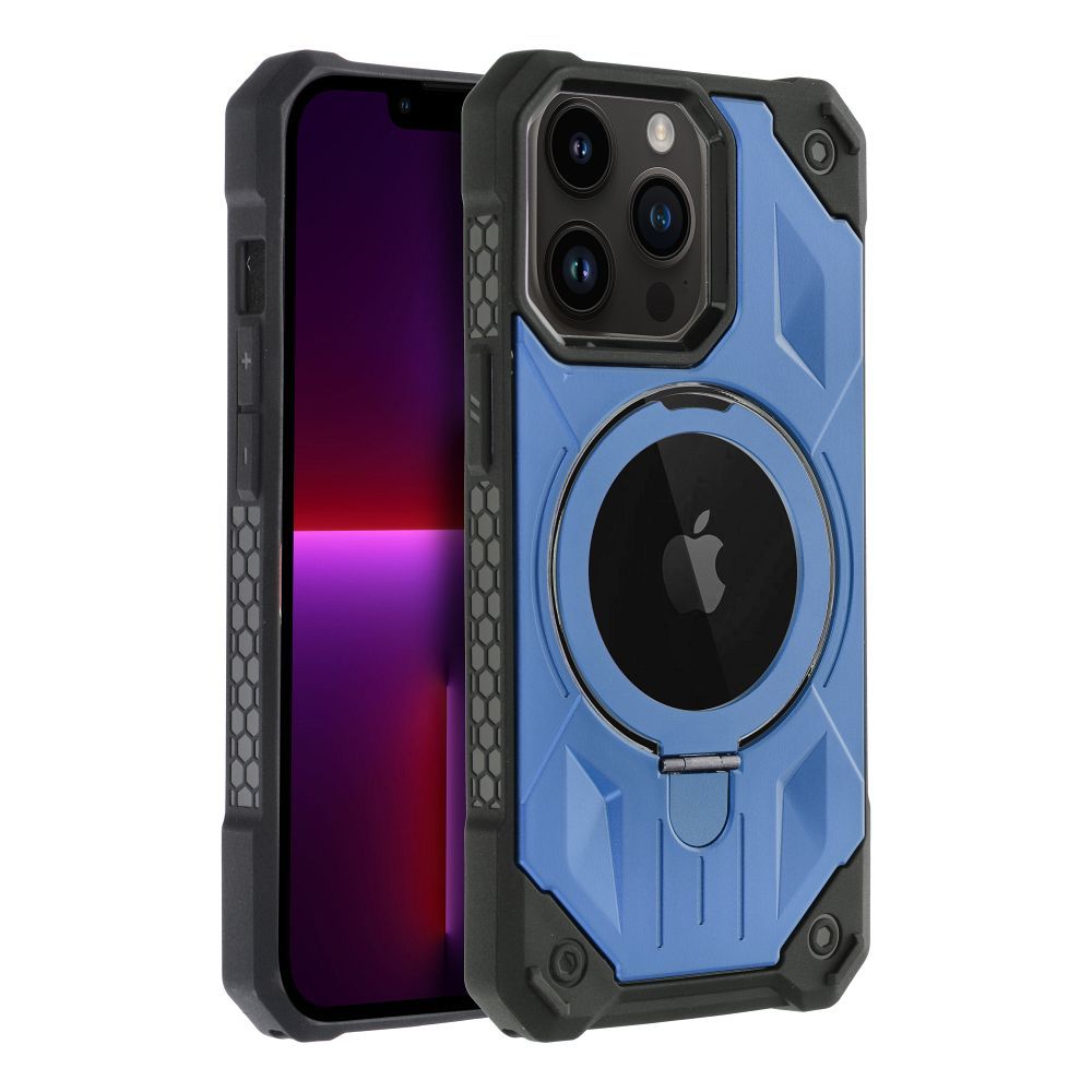 ARMOR MAG COVER case compatible with MagSafe for IPHONE 13 Pro Max blue