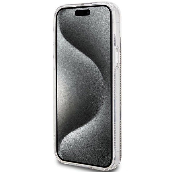 GUESS case for IPHONE 15 Plus GUHCP15MH4PSEGW (4G Gold Stripe) brown